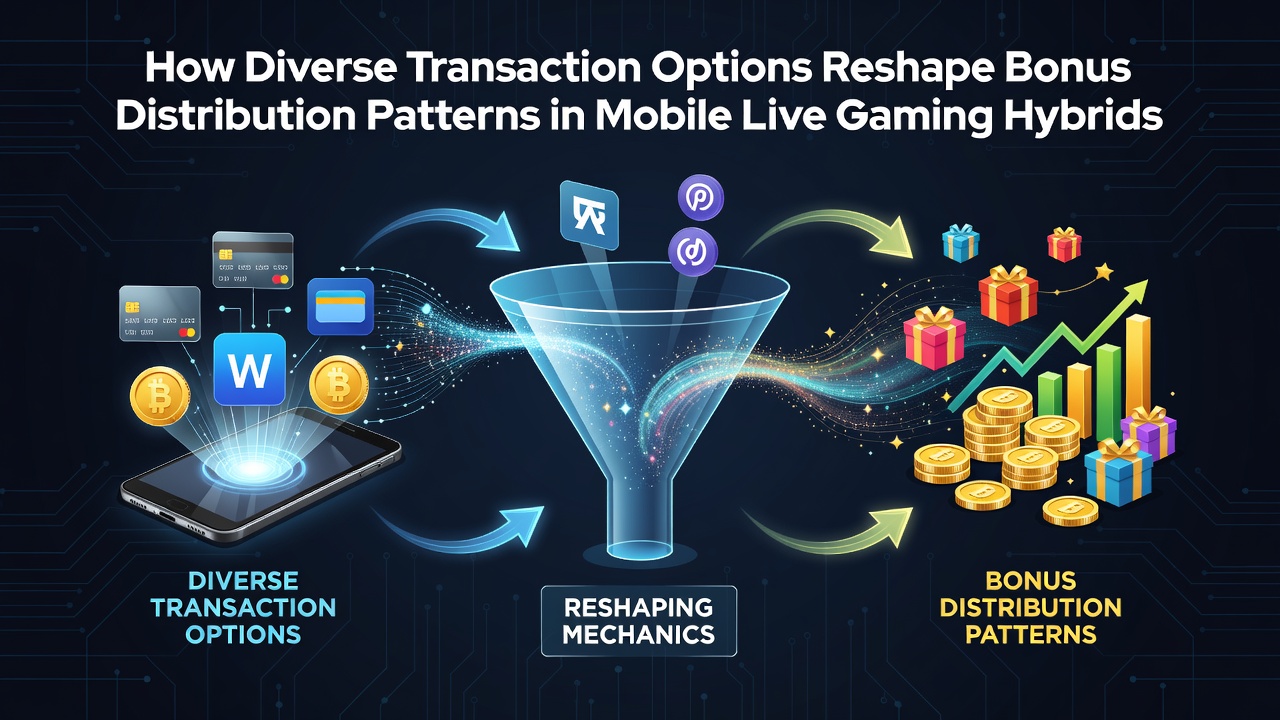 Mobile live gaming interface showing diverse payment options and bonus indicators