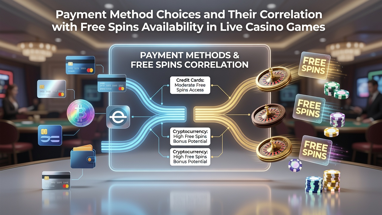 Overview of payment methods used in live casino platforms and how they connect to bonus structures
